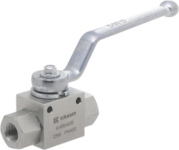 Kramp Ball Valve 2/2 - 1/4" Bsp Khr04kr