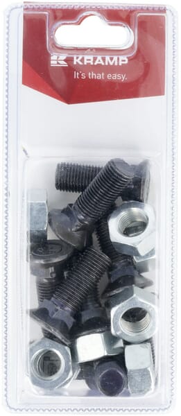 Kramp Plough Bolt M12 X 36Mm, Tfcc (8) Kr1212536vkp08b