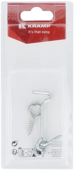 Kramp Gate Hook 60Mm - Diameter 3.3Mm (1) Krgh060p01b