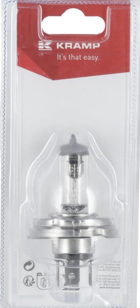 Kramp Bulb 12V X 60-55W, H4 (1) Krgl120645p01b