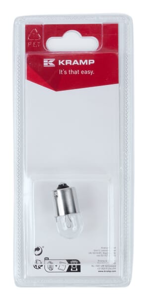 Kramp Bulb 12V X 10W, Ba15s (1) Krgl1216p01b