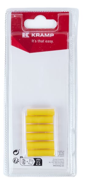 Kramp Yellow Butt Connector, 4.0-6.0Mm² (6) Krla9070p06b