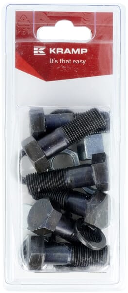 Kramp Plough Bolt 1/2" Unf X 38Mm, 12.9 (6) Krrb1238unfp06b