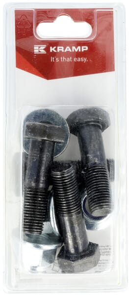 Kramp Plough Bolt M14 X 50Mm, 12.9 (4) Krrb141550p04b