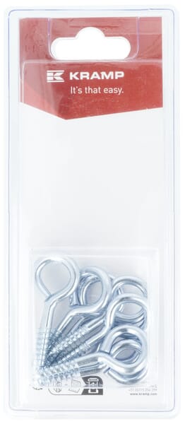 Kramp Eye Bolt 4 X 30Mm (10) Krsg3012ep10b