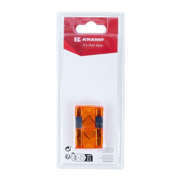 Kramp Fuse 40A X 34.3Mm, Maxi (2) Krsi20192p02b