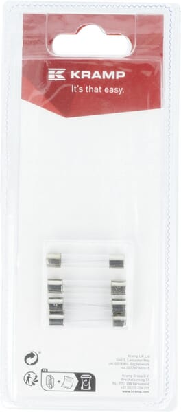 Kramp Fuse 2A X 32Mm, Glass (4) Krsi23513p04b