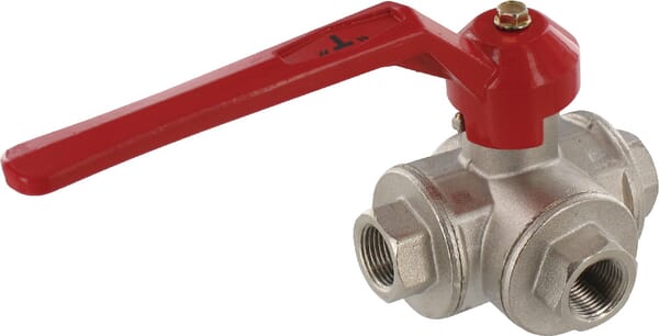 Unbranded Ball valve T 3/8" IT/IT 3-way KS338T