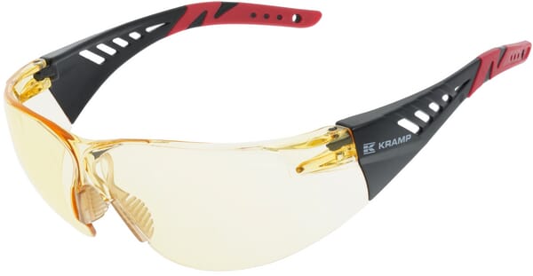 Kramp Yellow Safety Glasses 05 Lens Kse0500003
