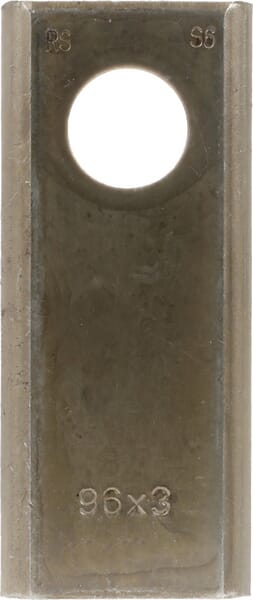 Kverneland / Taarup Mower Blade Lh/Rh 96X40x3mm Bore Diameter 19Mm Suitable For Taarup 25 Pack Kt4186400001