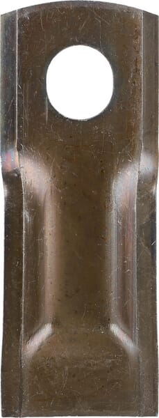 Kverneland / Taarup Mower Blade Lh/Rh 132X50x4mm Oval Bore 23.0X20.5mm Suitable For Taarup 25 Pack Kt5611050001