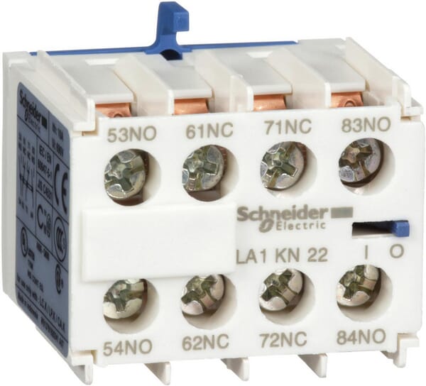 Schneider-Electric Auxiliary Contactor, 2No/2Nc La1kn22