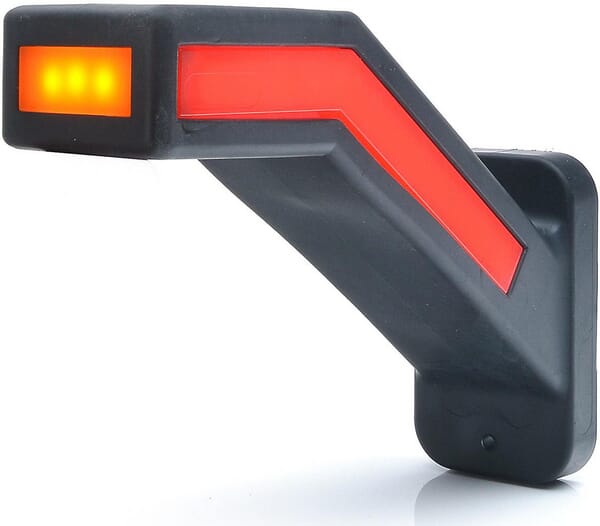 Kramp Marker light LH LED, 12-24V, 184.9x58x145.5mm, direction indicator, LA30164IND