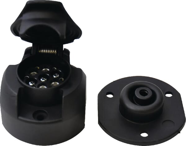 Socket WEST 13 pole (7+6) screw contact LA403006