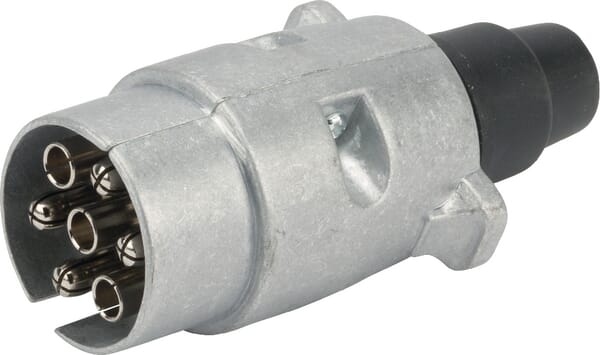 Plug 7-pole metal 12V LA403012