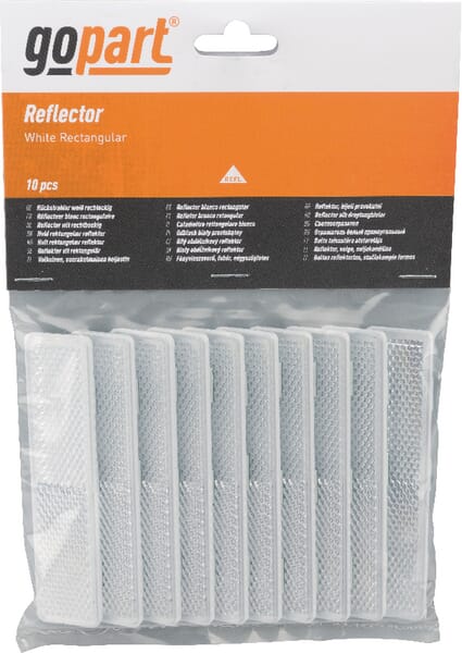 Gopart White Reflector, Rectangular La75013