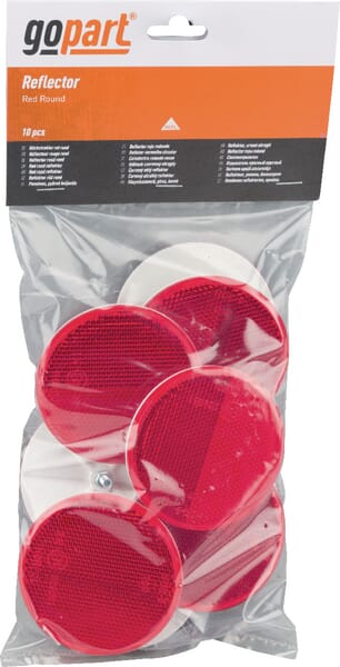 Gopart Red Reflector, Round La75021