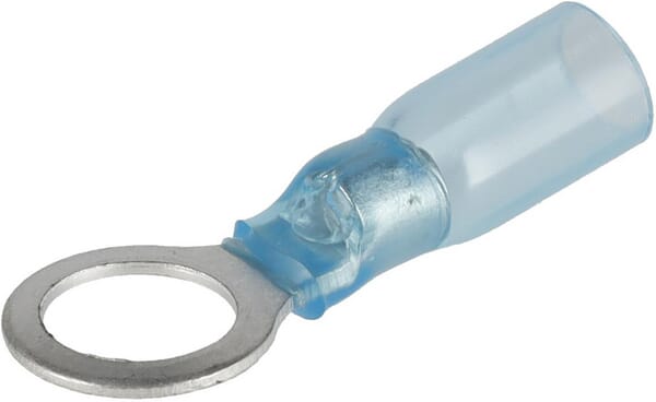 Kramp Blue Heat Shrink Ring Connector, 1.5-2.5Mm², Diameter 8.4Mm La901010