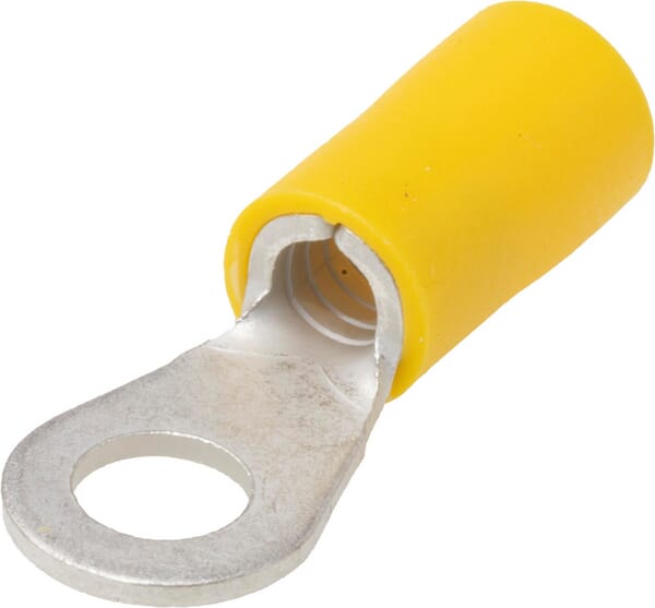 Kramp Yellow Ring Connector, 4-6Mm² Diameter 5Mm, La9045krp001