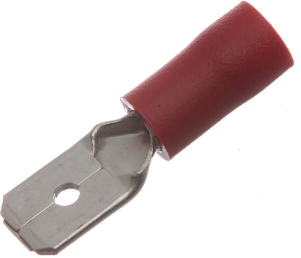 Kramp Men's Red Terminal Blade 0.5-1Mm² 6.3X0.8mm (100X) La9140ckr