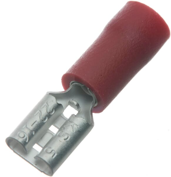Kramp Women's Red Terminal Blade 0.5-1Mm² 5.2X0.5mm (100X) La9145ckr