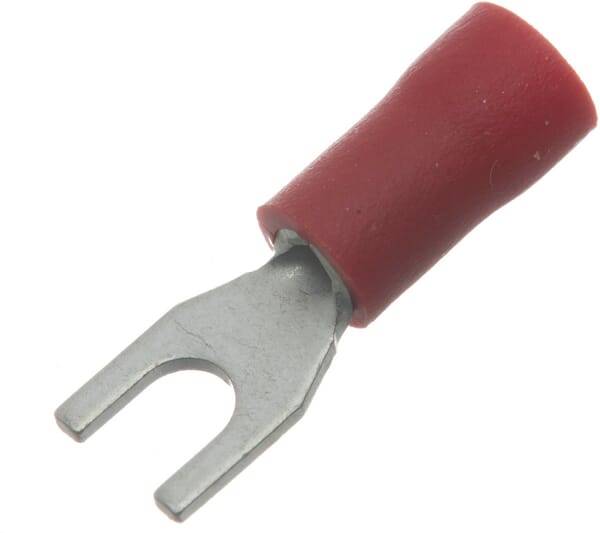 Kramp Red Fork Terminal, 0.5-1Mm² Diameter 3.2Mm (100X) La9175ckr