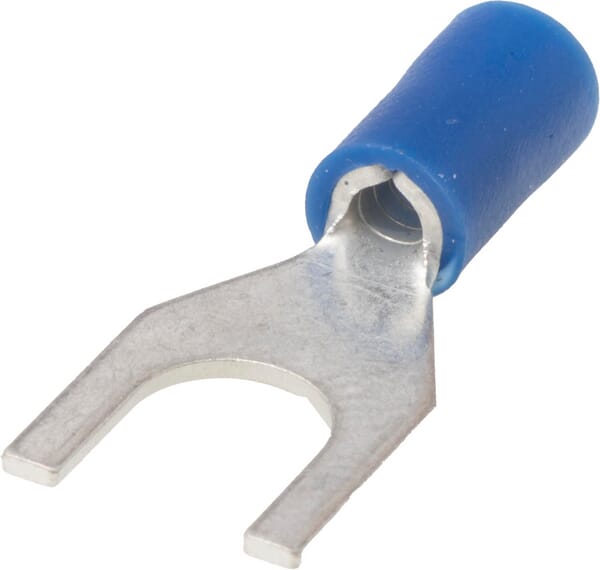 Kramp Blue Fork Terminal, 1.5-2.5Mm² Diameter 6Mm (100X) La9200ckr