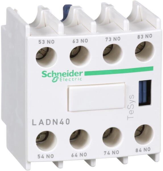 Schneider-Electric Auxiliary Contact Module 4No Ladn40