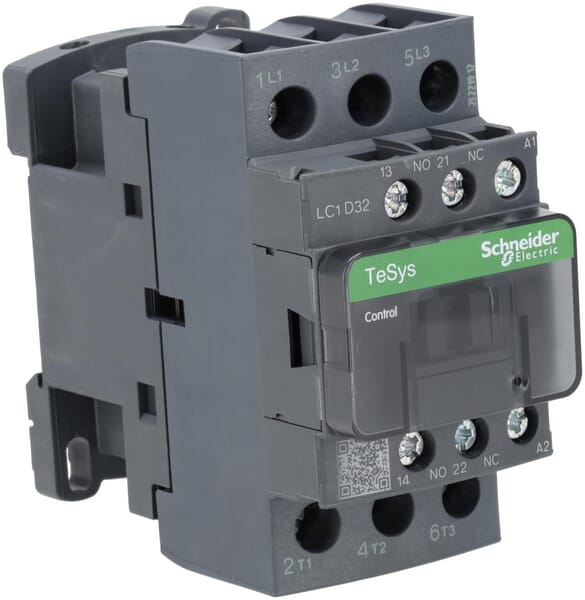 Schneider-Electric Contacter 32A 15Kw Lc1d32v7