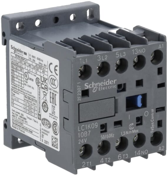 Schneider-Electric Contacter 9A 4Kw Lc1k0910b7