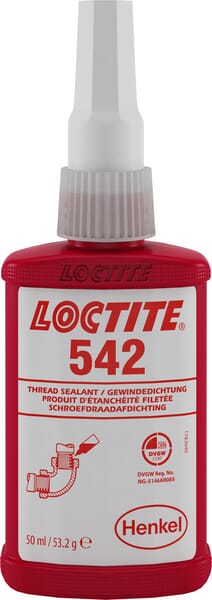 Loctite Thread Sealant 542 50Ml, Lc234422