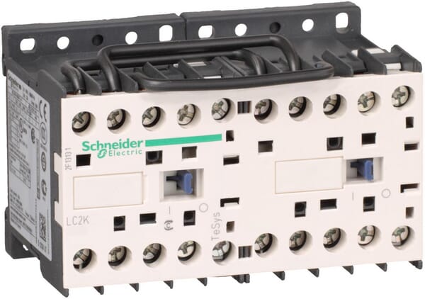 Schneider-Electric Reversing Contactor 6A 2,2Kw Lc2k0601p7