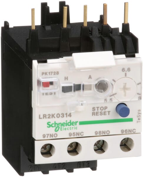 Schneider-Electric Thermal Overload Relay 5.5-8A Lr2k0314