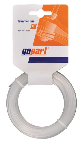 Gopart White Trimmer Line Diameter 2Mm 15M Round Nl2015rgp