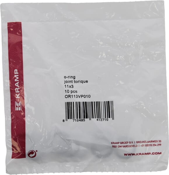 Kramp O-Ring 11X3 75 Shore Viton 10X Or113vp010