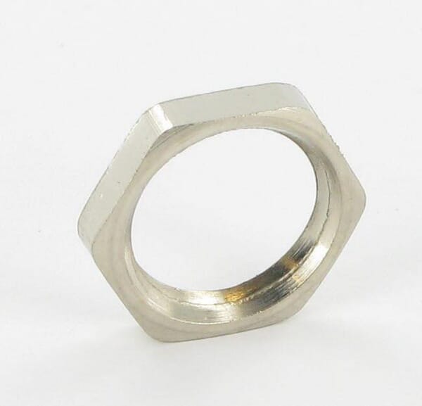 Jacob Nut Pg7; Brass Pg7mm