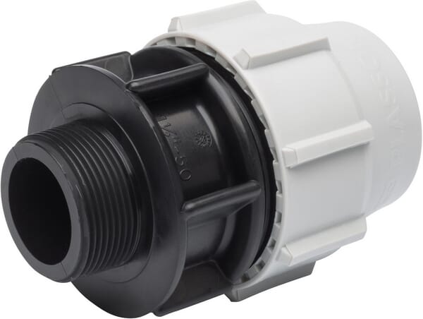 Plasson Men's Adaptor - 20 X 3/4" Pl7020c20