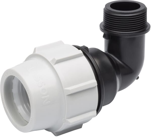 Plasson Men's Elbow- Offt.-25 X 3/4" Pl7850d20