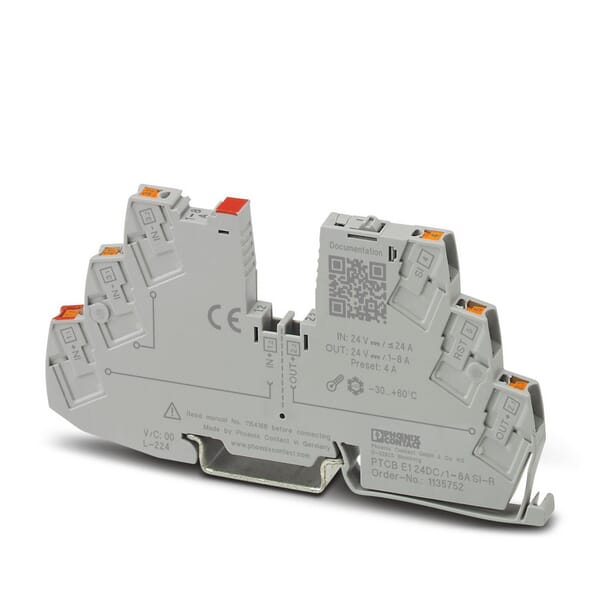 Phoenix Contact Device Circuit Breaker Ptcbe124dc18asir