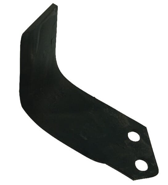 Rotovator blade LH 185x135x65mm 7mm thick suitable for Krone