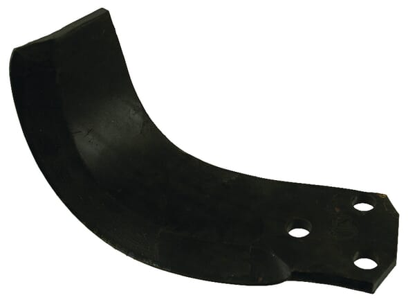 Rotovator blade LH 223x133x75mm 10mm thick suitable for Maletti