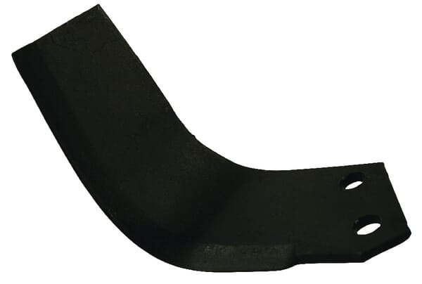 Rotovator blade LH 185x115x70mm 6mm thick suitable for Valpadana