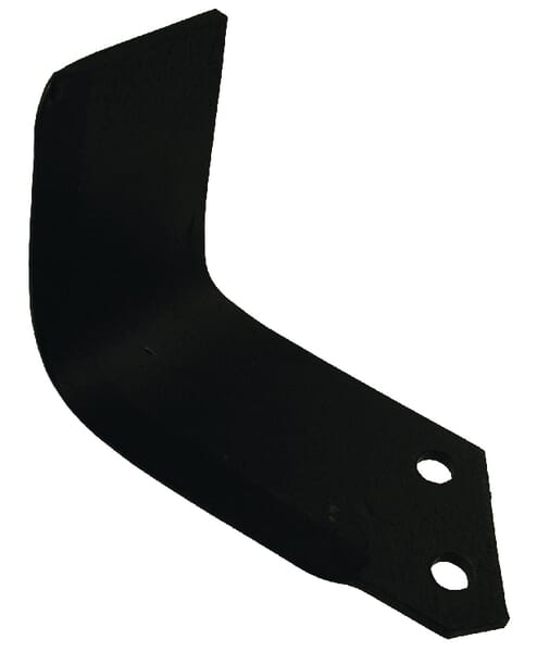 Rotovator blade LH 185x115x70mm 6mm thick suitable for Breviglieri