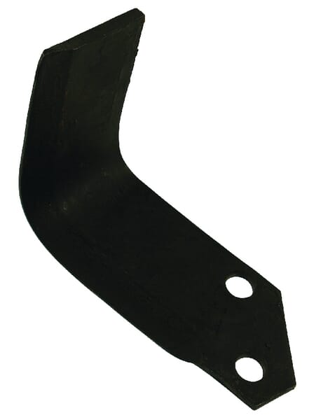 Non Original Rotovator blade LH 185x105x60mm 7mm thick suitable for Maletti RB1300080