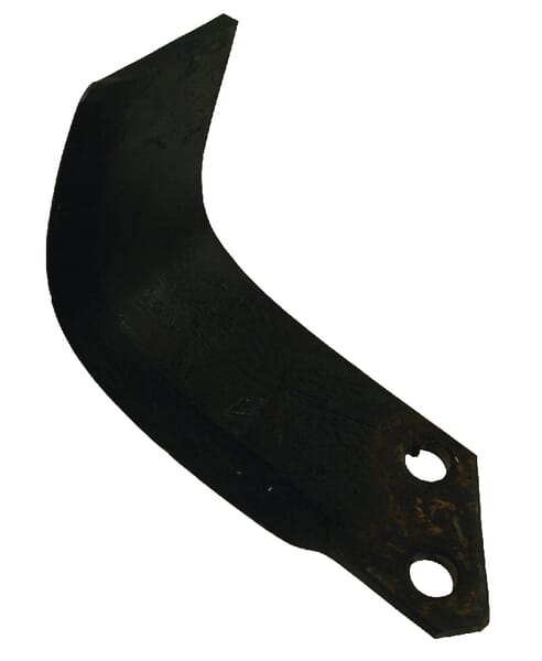 Rotovator blade LH 175x107x60mm 7mm thick suitable for Maletti