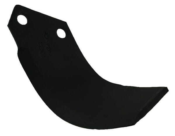 Non Original Rotovator blade RH 195x134x80mm 7mm thick suitable for Celli RB422514