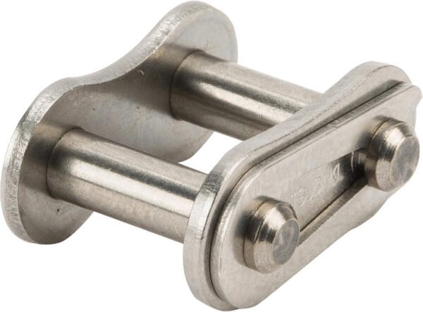 Tsubaki End Link 1/2X5/16 Stnlss Steel Rs08b1sss