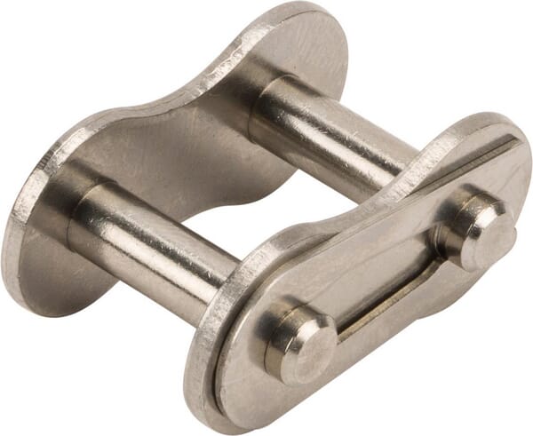 Tsubaki End Link 3/4X7/16 Stnlss Steel Rs12b1sss