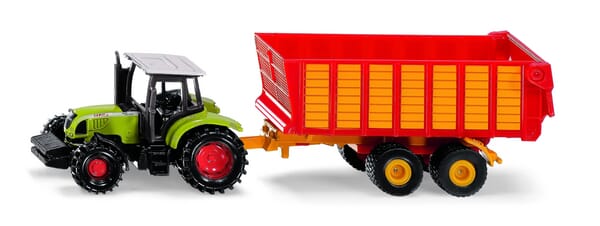 Siku John Deere Tractor With Silage Trailer S01650