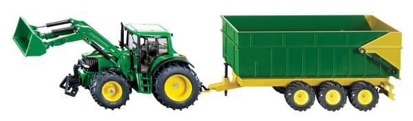 Siku John Deere+Loader And Trailer S01843